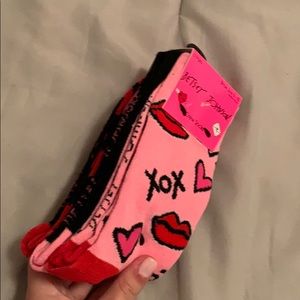 Betsey Johnson cute vday themed socks